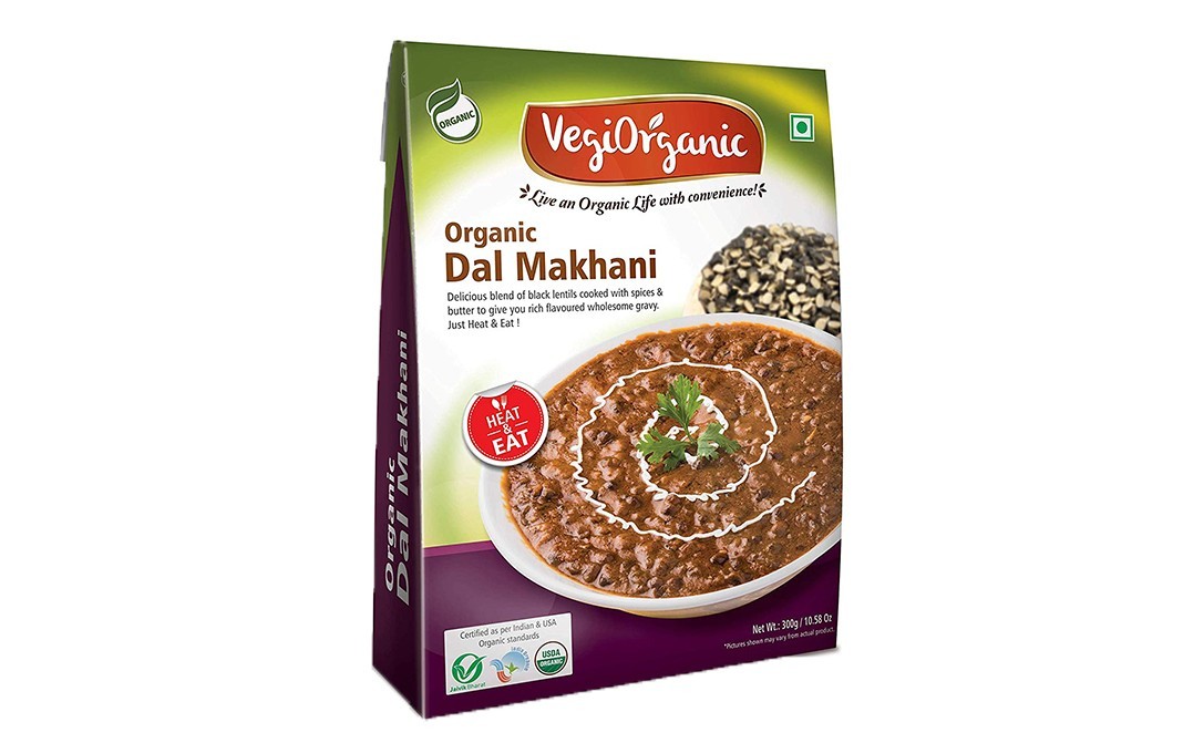 Vegiorganic Organic Dal Makhani    Pack  300 grams